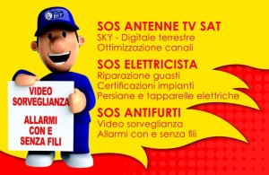 Assistenza Tecnica Elettricista Antennista Antifurto Automazione